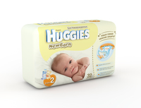 Подгузники Huggies Newborn (2) 3-6 кг. 32 шт.