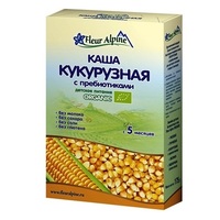 Каша Fleur Alpine Organic кукурузная с пребиотиками с 5 мес. 175 гр. б/мол.