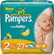 Подгузники Pampers New Baby 3-6 кг. 27 шт. mini (2)